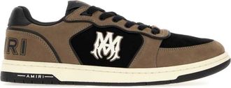 Amiri Brown Color Block Sneakers