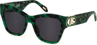 Just Cavalli SJC037 092I Womens Sunglasses Tortoiseshell Size 54