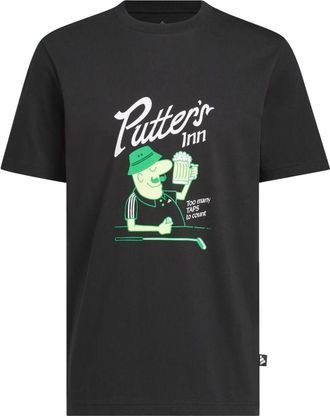 adidas Elevated Chip Graphic T-Shirt Asia Sizing Black KT0170