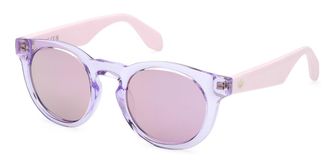 adidas OR0106 72Z Mens Sunglasses Purple Size 48