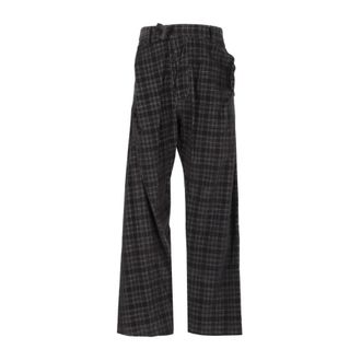 Vivienne Westwood Broeken, Heren, Grijs, M, Katoen, Straight Drunken Broeken