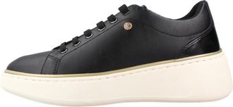 Geox Schoenen, Dames, Zwart, 37 EU, Sunnetty Platform Sneakers