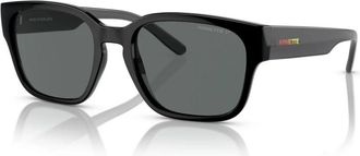 Arnette Zwart/Donkergrijze Zonnebril - Heren - Zonnebrillen - Zwart - 54 MM - Accessoires