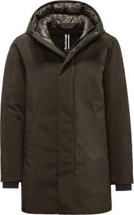 Bomboogie Aberdeen Jacket - Heren - Parka Jassen - Groen - M - Leer - Jassen
