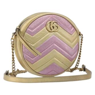 Gucci Pre-owned Vintage Shoulder Bag - Dames - Pre-owned - Veelkleurig - Maat: ONE Size Leer