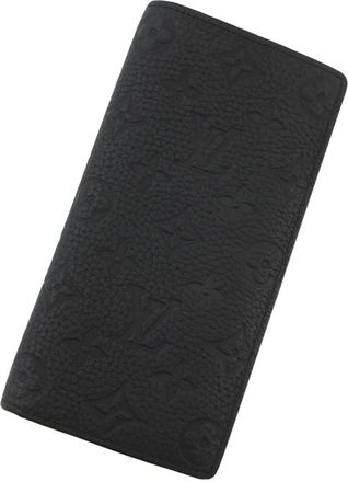 Louis Vuitton Black Monogram Noir Monogram Long Wallet (Bi-Fold) (Pre-Owned)
