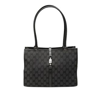 Gucci Pre-owned Shoulder Bags, female, Black, Size: ONE SIZE Pre-owned The Jackie tote