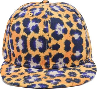 Kenzo Cappello da baseball New Era 59 leopardato - Giallo
