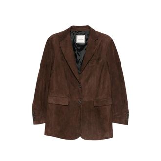 Tagliatore Cilian Suede Notched-lapels Jacket