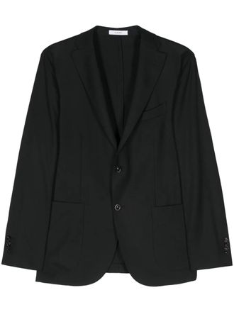 Boglioli Structured Wool Two-Button Blazer