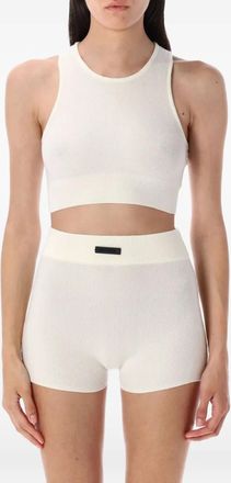 Fear of God Canotta girocollo a coste - Toni neutri