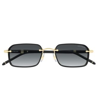 Montblanc Diplomat Sunglasses - unisex - MONTBLANC - Sunglasses - Yellow - 54 MM - Accessories