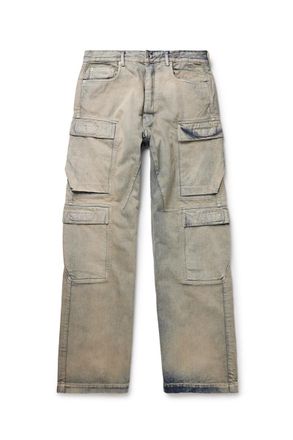 Rick Owens Straight-Leg Cargo Jeans