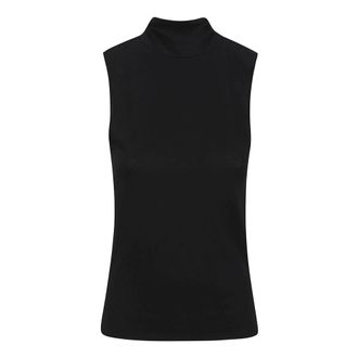 Majestic Filatures Dames, Tops, Zwart, Maat: L Katoen