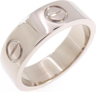 Cartier White Gold White Gold (18K) Band Ring (Pre-Owned)