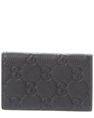 Gucci Imprint Long Leather Card Case