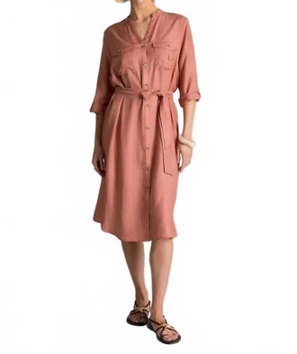Yest Kristel Dress In Dark Terra