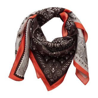Co'Couture Accessoires, Dames, Veelkleurig, ONE Size, Polyester, Coraliecc Scarf 39011