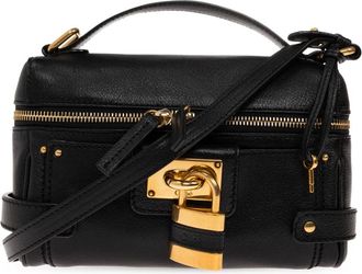 Chlo&eacute; Dames, Tassen, Zwart, Maat: ONE Size Leer