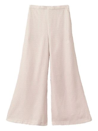 By Malene Birger high-waist palazzo trousers - Neutrals
