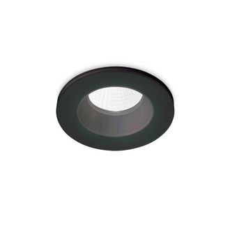Netlighting Room65 Round Recessed Downlight Black IP65 3000K 8W