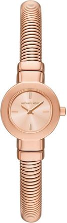 Michael Kors Womens Gramercy Rose Gold Round 21mm
