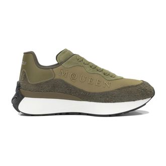 Alexander McQueen Sprint Runner - Shoes - Hombre - Verde - 42 EU