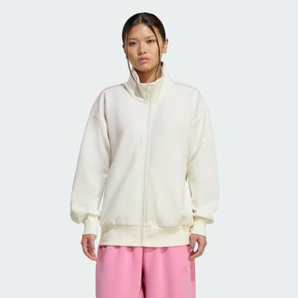 adidas Womens adidas Soft Lux Loose Full-Zip