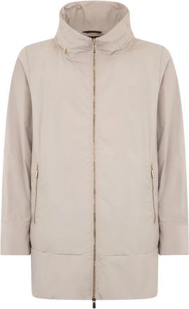 Moorer Taormina Jas - Dames - Winterjassen - Beige - 5XL - Polyester - Jassen