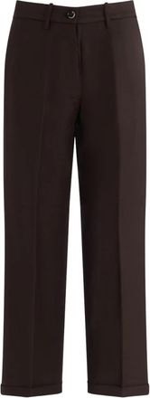 Nine In The Morning Montana Low Rise - Dames - Straight fit broeken - Bruin - W28 - Broeken