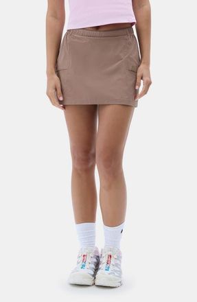 Halfdays Gwen Skort in Suede at Nordstrom, Size X-Small