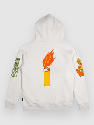 THE DUDES Fat David Hoodie weiss
