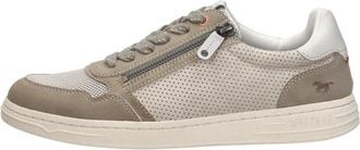 Mustang Veterschoenen Laag - Heren - Sneakers - Veelkleurig - 41 EU - Leer - Schoenen