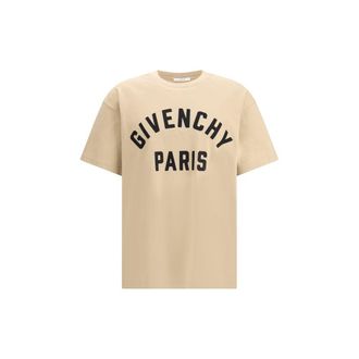 Givenchy Beige Cotton Mens T-Shirt