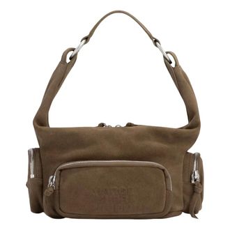 Marge Sherwood City Hobo EW Mini Tas - Dames - Tassen - Bruin - Maat: ONE Size Zijde