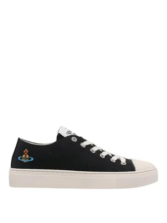 Vivienne Westwood Black Plimsoll Sneakers