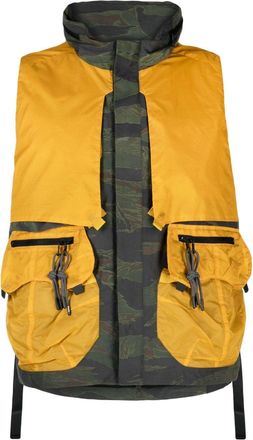 Mostly Heard Rarely Seen cargo-pockets cotton gilet - men - Polyester/Cotton - L - Multicolour