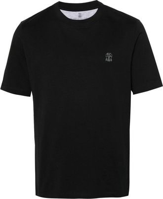 Brunello Cucinelli CLASSIC BRANDED COTTON T SHIRT Size: XL, colour: VA