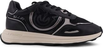 Pinko Sneakers con applicazione logo - Nero