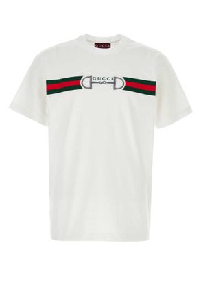 Gucci White Logo T-shirt