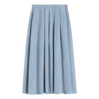 Max Mara Midi Skirts, female, Blue, Size: XL Wkdformica Skirt