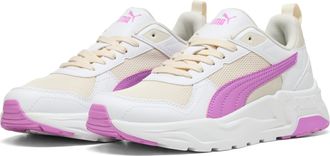 Puma Sneaker PUMA TRINITY 2 LT, Damen, Gr. 37,5, alpine snow, electric orchid, puma wei&szlig;, Textil, Schuhe Sneaker, mit Mesh-Obermaterial, mit Synthetik-Over