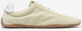 Bimba & Lola Suede Nylon 13 29 Sneaker in Light Yellow at Nordstrom, Size 35