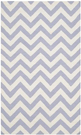 Safavieh Alfombra lana viola/bianco avorio 122 x 183 cm