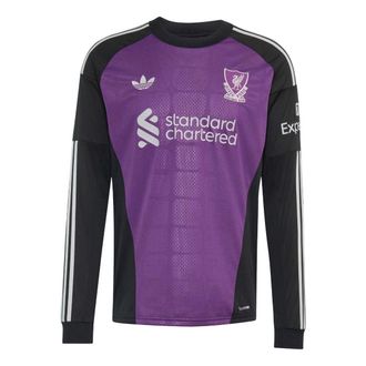 adidas Liverpool FC 26/27 Away Goalkeeper Jersey Tribe Purple Black KT2081