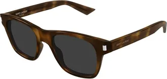 Saint Laurent Sunglasses, unisex, Brown, Size: 50 MM SL 875 Sunglasses