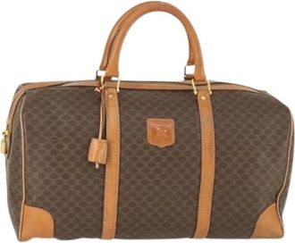 Celine Pre-owned Vintage Weekendtas - Dames - Vintage Weekendtas - Bruin - ONE Size - Vintage