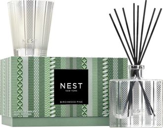Nest New York Birchwood Pine Classic Candle & Diffuser Set at Nordstrom