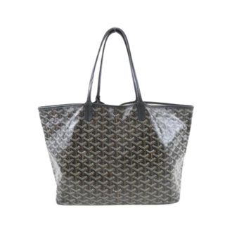 Goyard Pre-owned Tote Bags, female, Brown, Size: ONE SIZE Pre-owned Saint Louis Coated Canvas Tote Bag