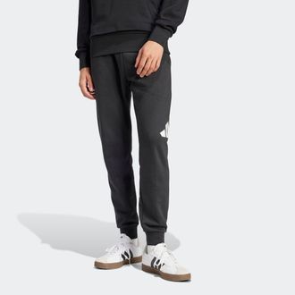 adidas Sporthose ADIDAS SPORTSWEAR M BL FT PT, Damen, Gr. XL, N-Gr, schwarz-weiss (schwarz, wei&szlig;), Obermaterial: 55% Baumwolle, 36% Polyester, 9% Viskose, Ho